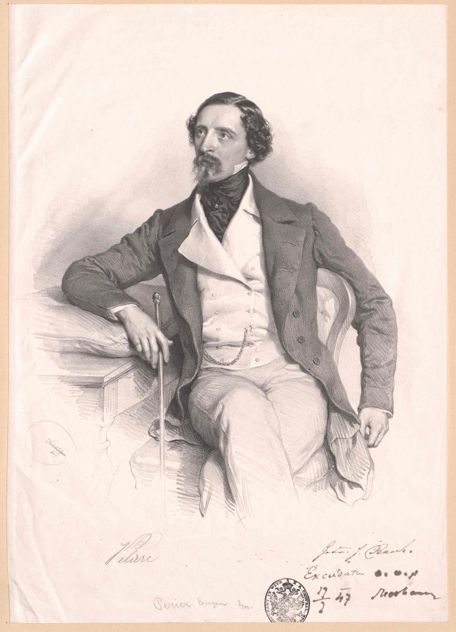 Eugene de Perier av Artist Unknown
