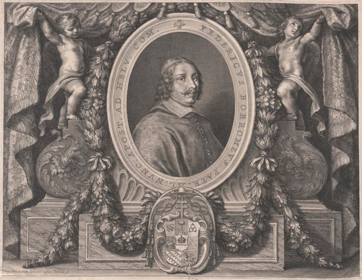 Federico Borromeo av Artist Unknown