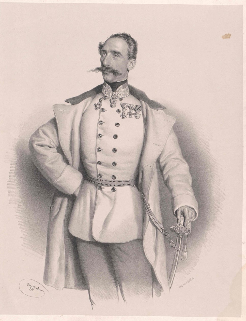 Ferdinand greve Althann av Artist Unknown