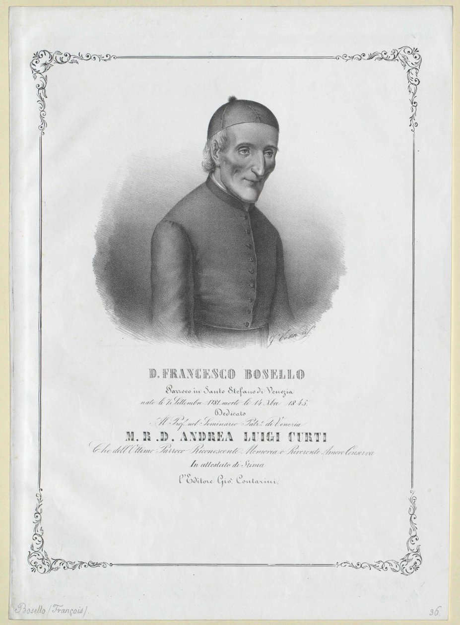 Francesco Bosello (tryck) av Artist Unknown