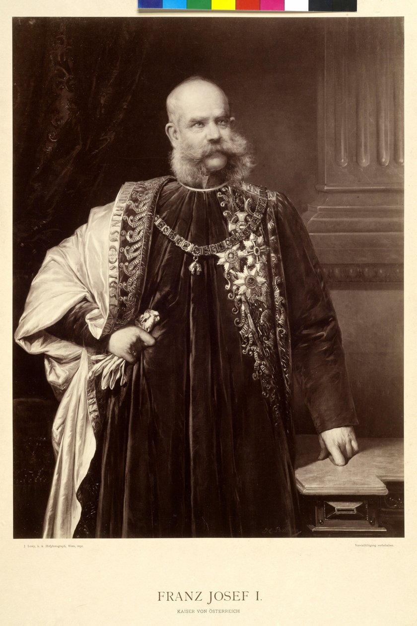 Franz Joseph I av Artist Unknown