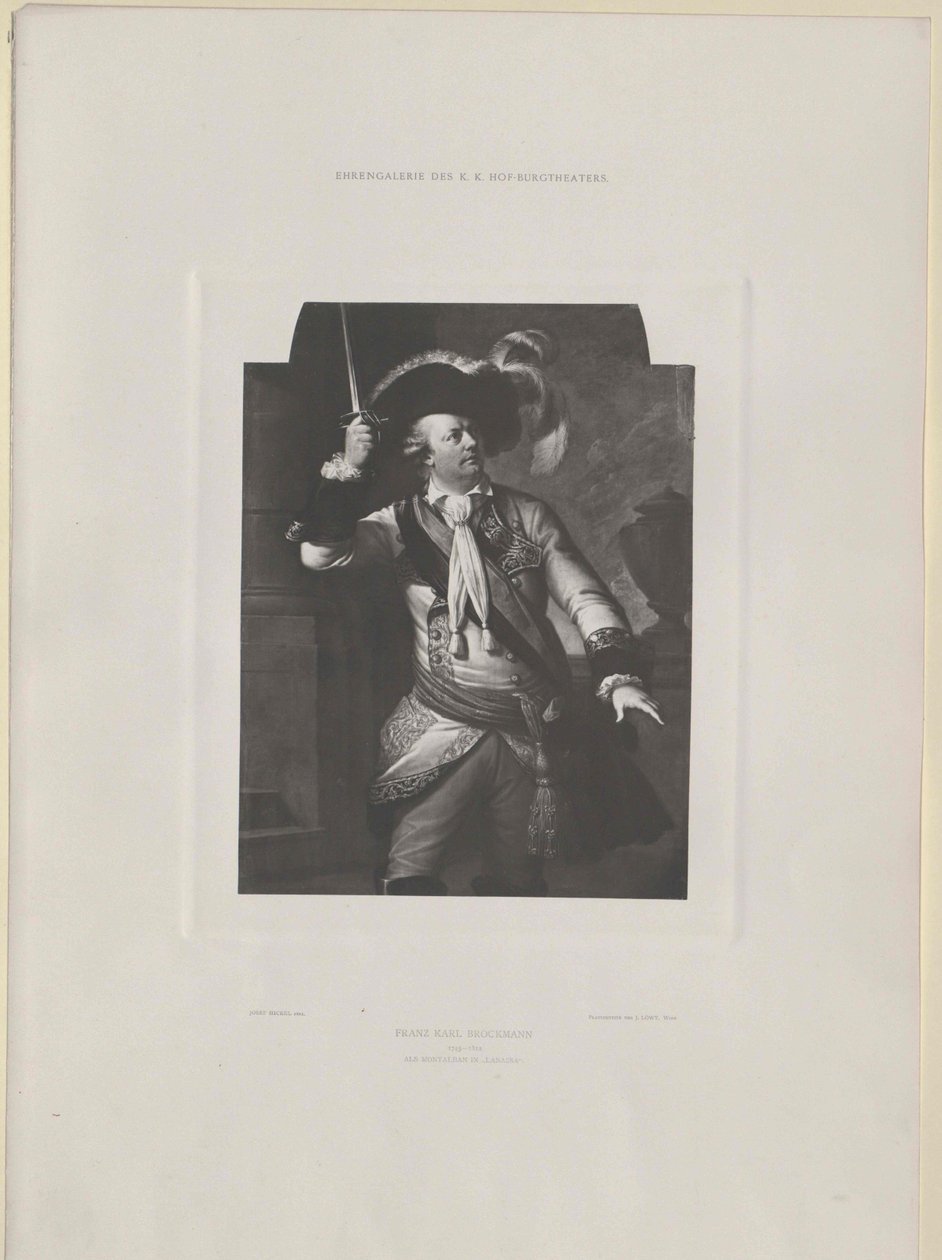 Franz Karl Brockmann av Artist Unknown