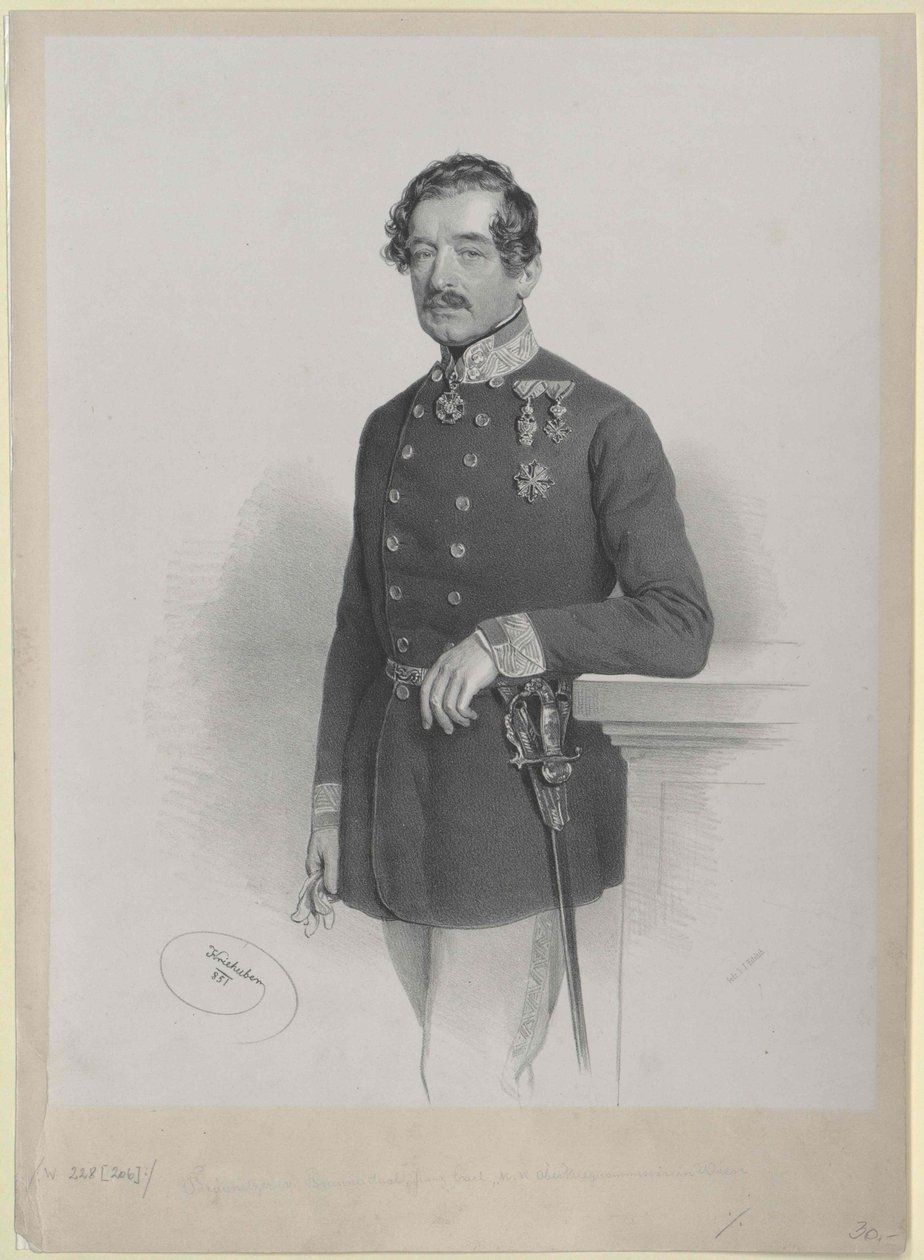 Franz Karl von Braunitzer-Braunenthal av Artist Unknown