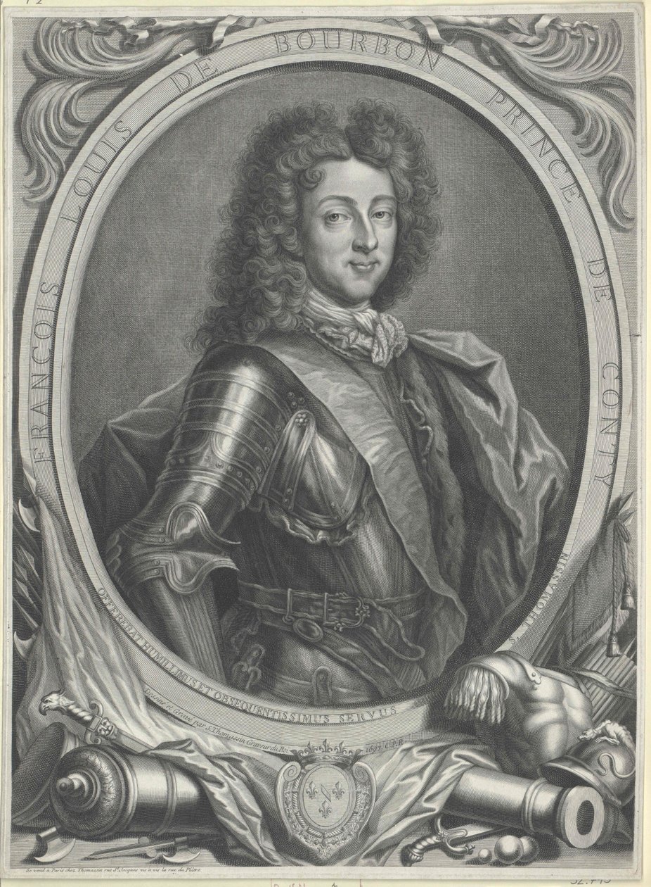 Franz Ludwig prins Conty av Artist Unknown