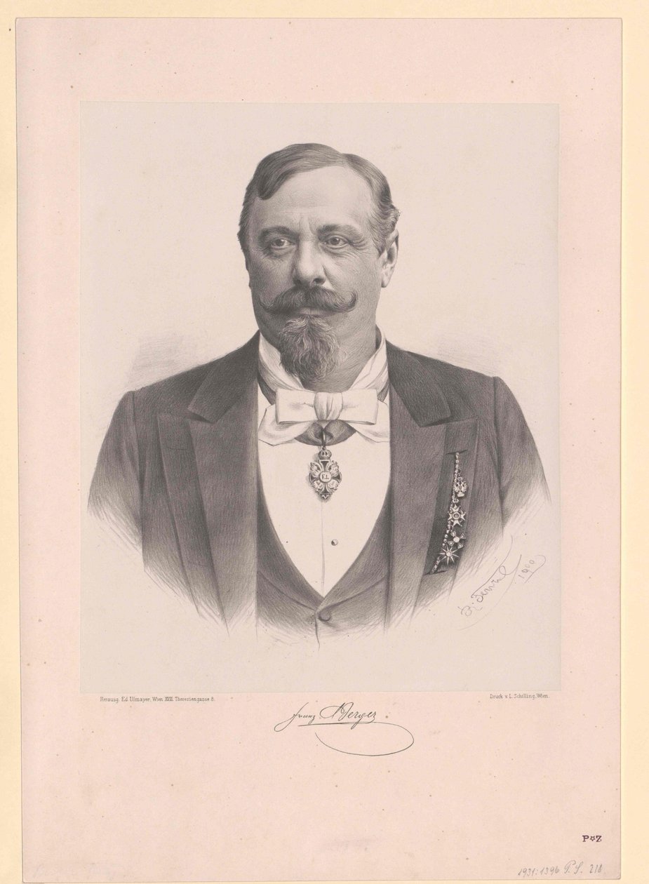 Franz Ritter Berger av Artist Unknown