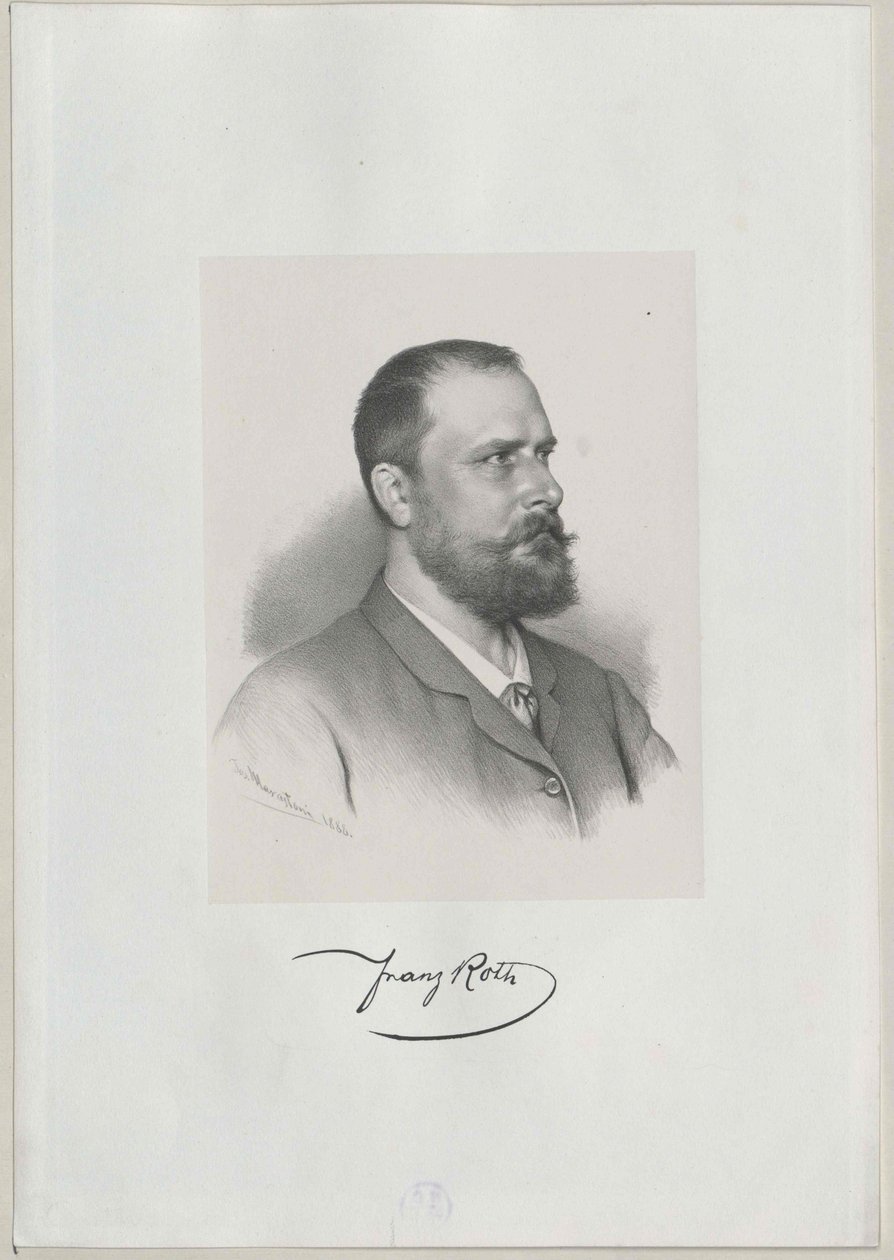 Franz Roth (tryck) av Artist Unknown