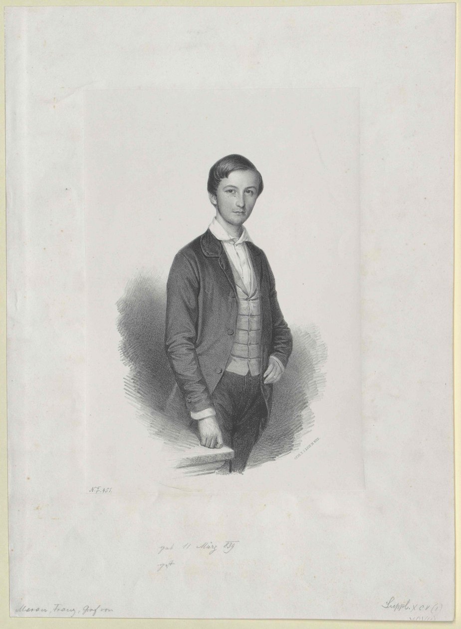 Franz greve Meran av Artist Unknown