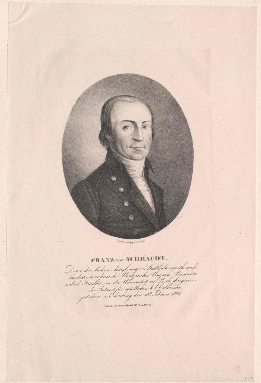 Franz von Schraudt av Artist Unknown