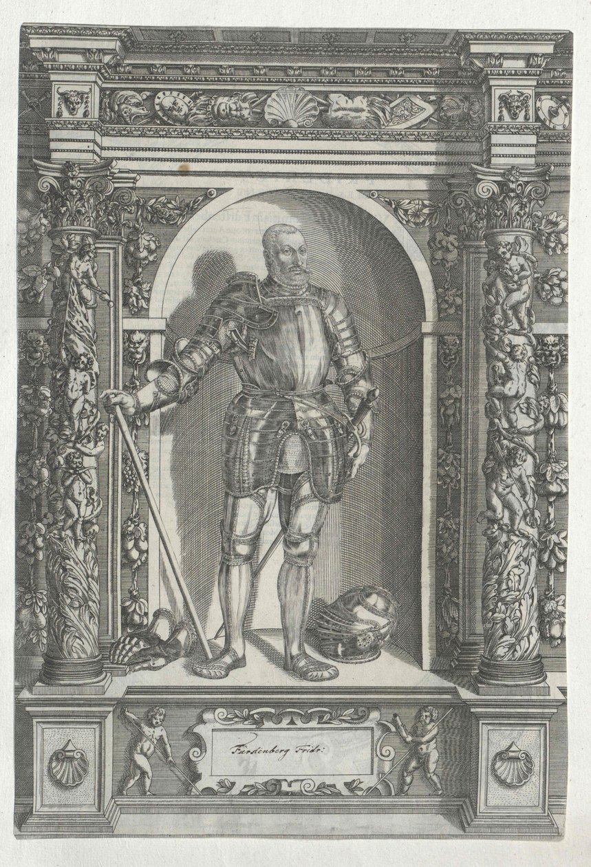 Fredrik II greve von Fürstenberg till Fürstenberg av Artist Unknown