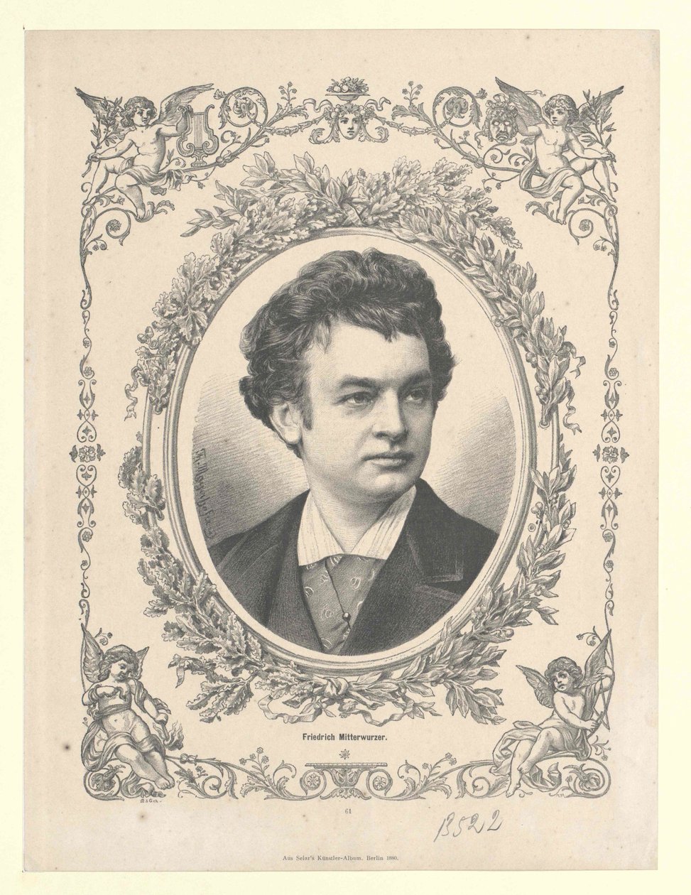 Friedrich Mitterwurzer av Artist Unknown
