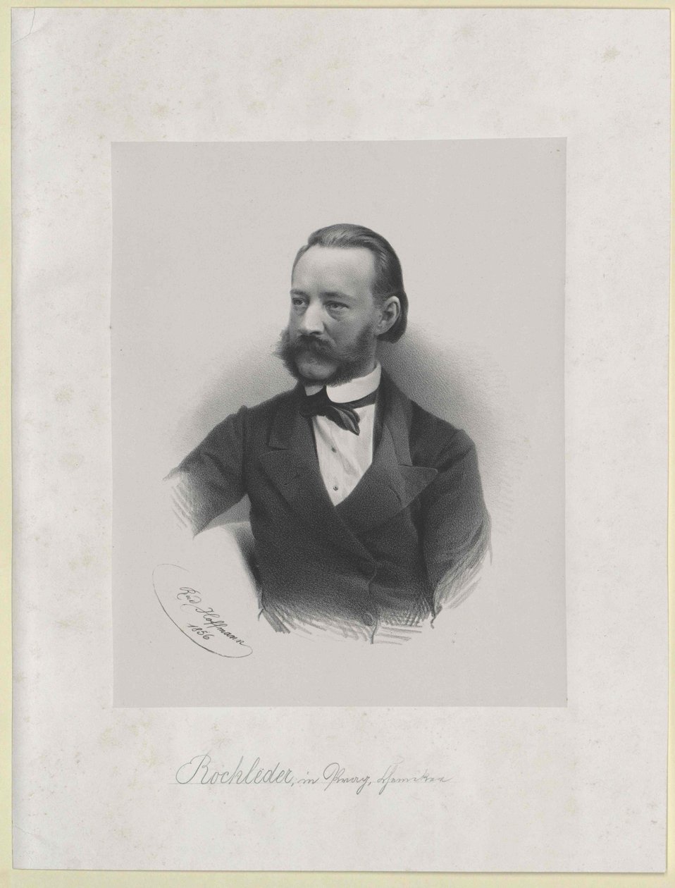 Friedrich Rochleder (tryck) av Artist Unknown