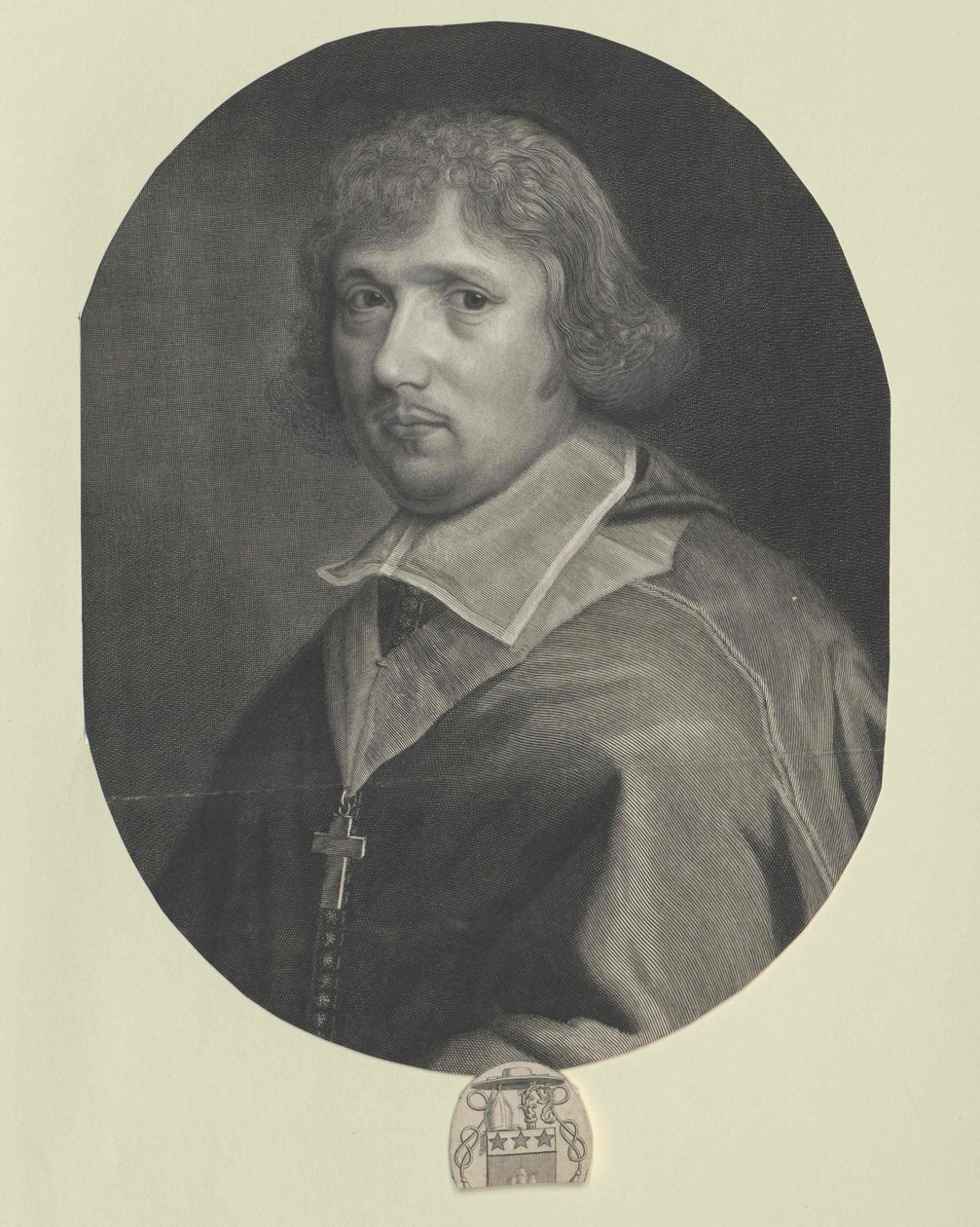Gabriel de Roquette (tryck) av Artist Unknown