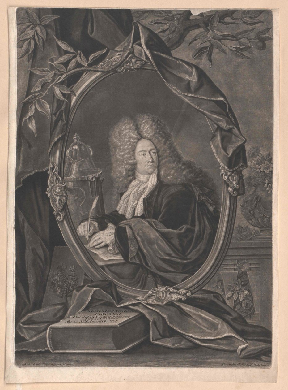 Georg Andreas Agricola av Artist Unknown