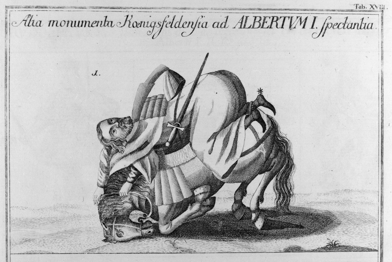 Tyske kungen Albrecht I av Artist Unknown