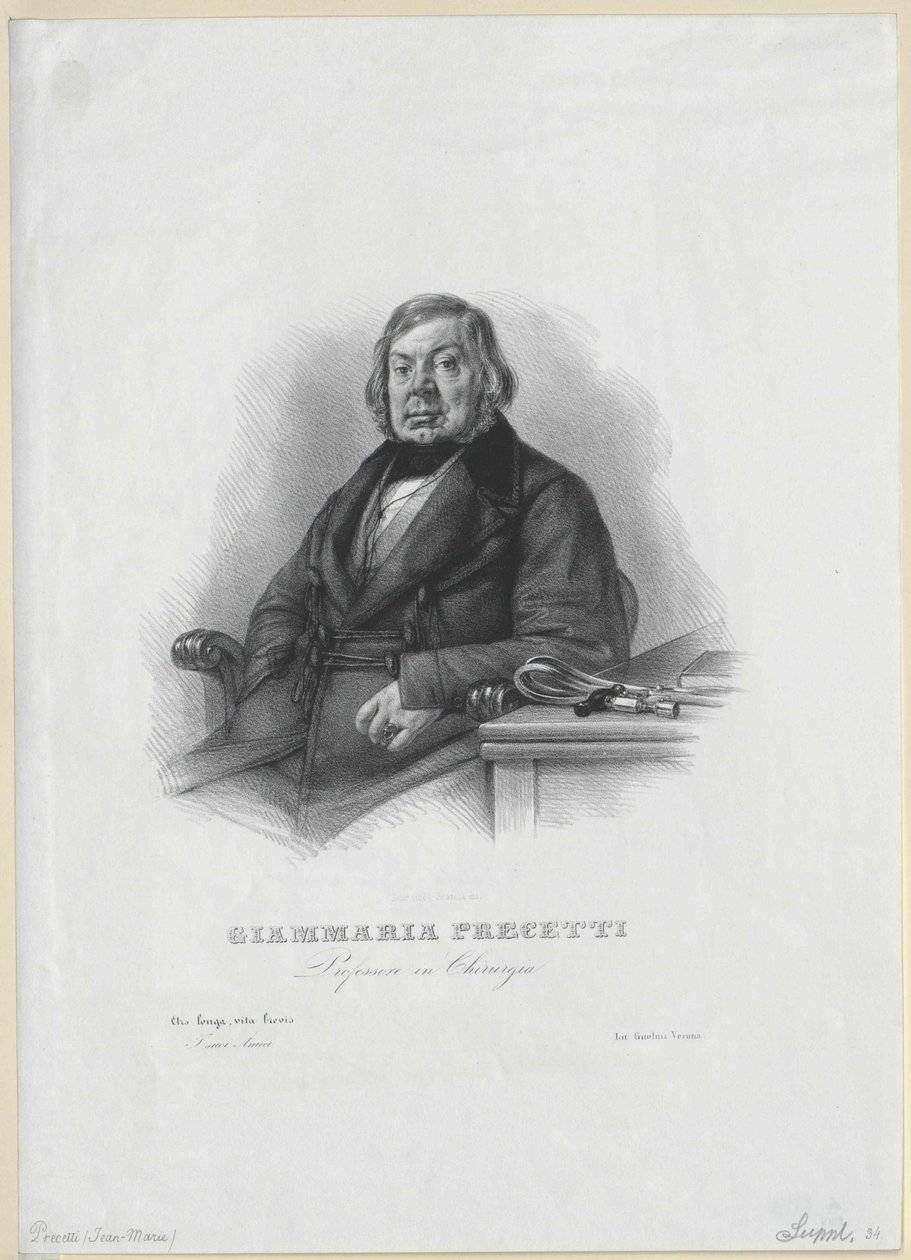 Giovanni Maria Precetti av Artist Unknown