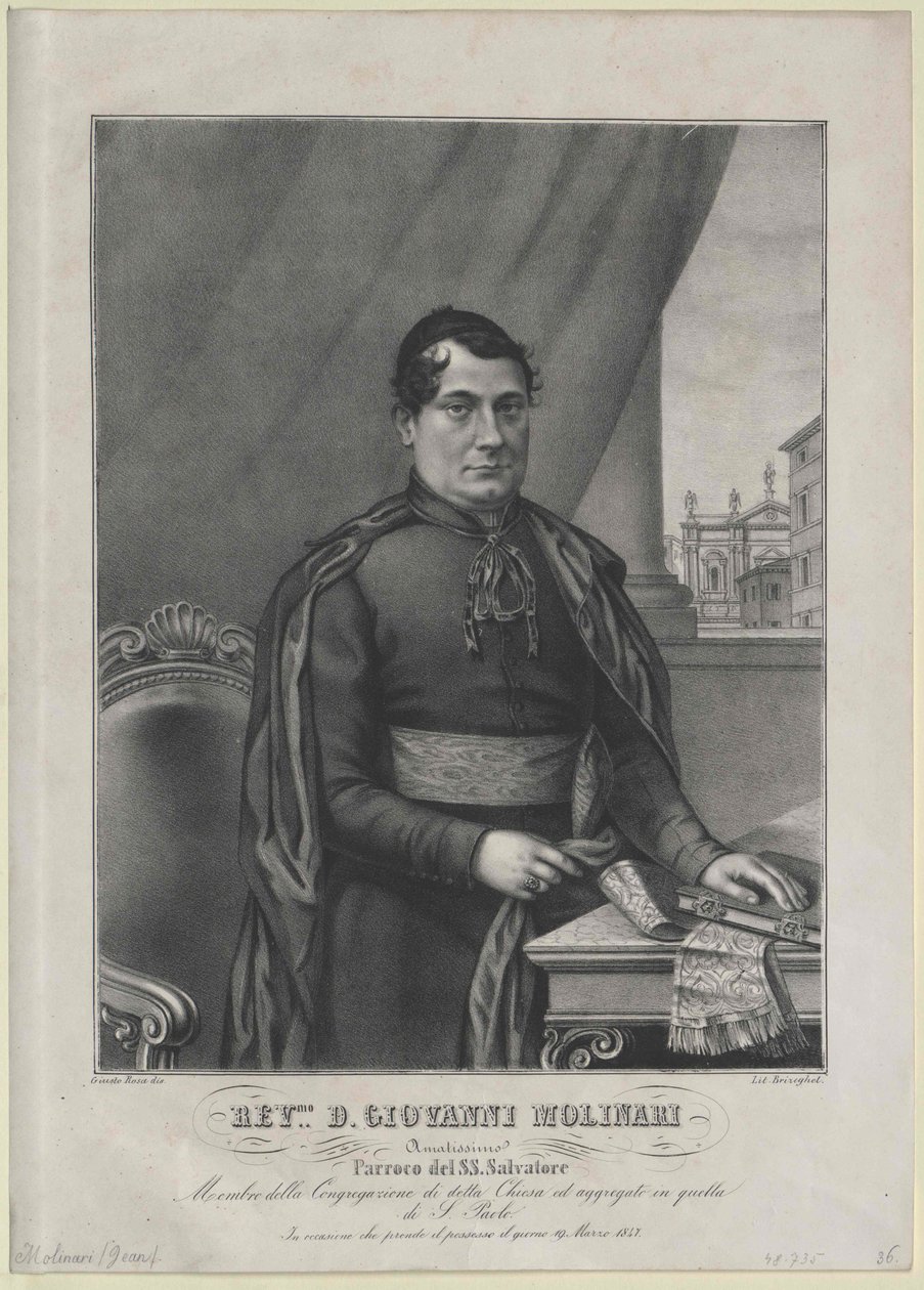 Giovanni Molinari av Artist Unknown