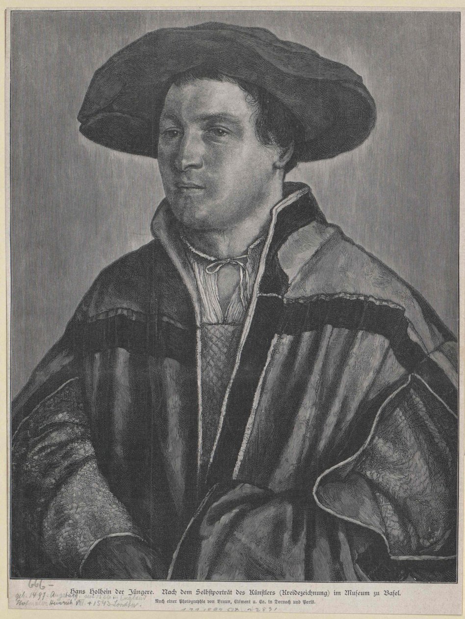 Hans Holbein (tryck) av Artist Unknown