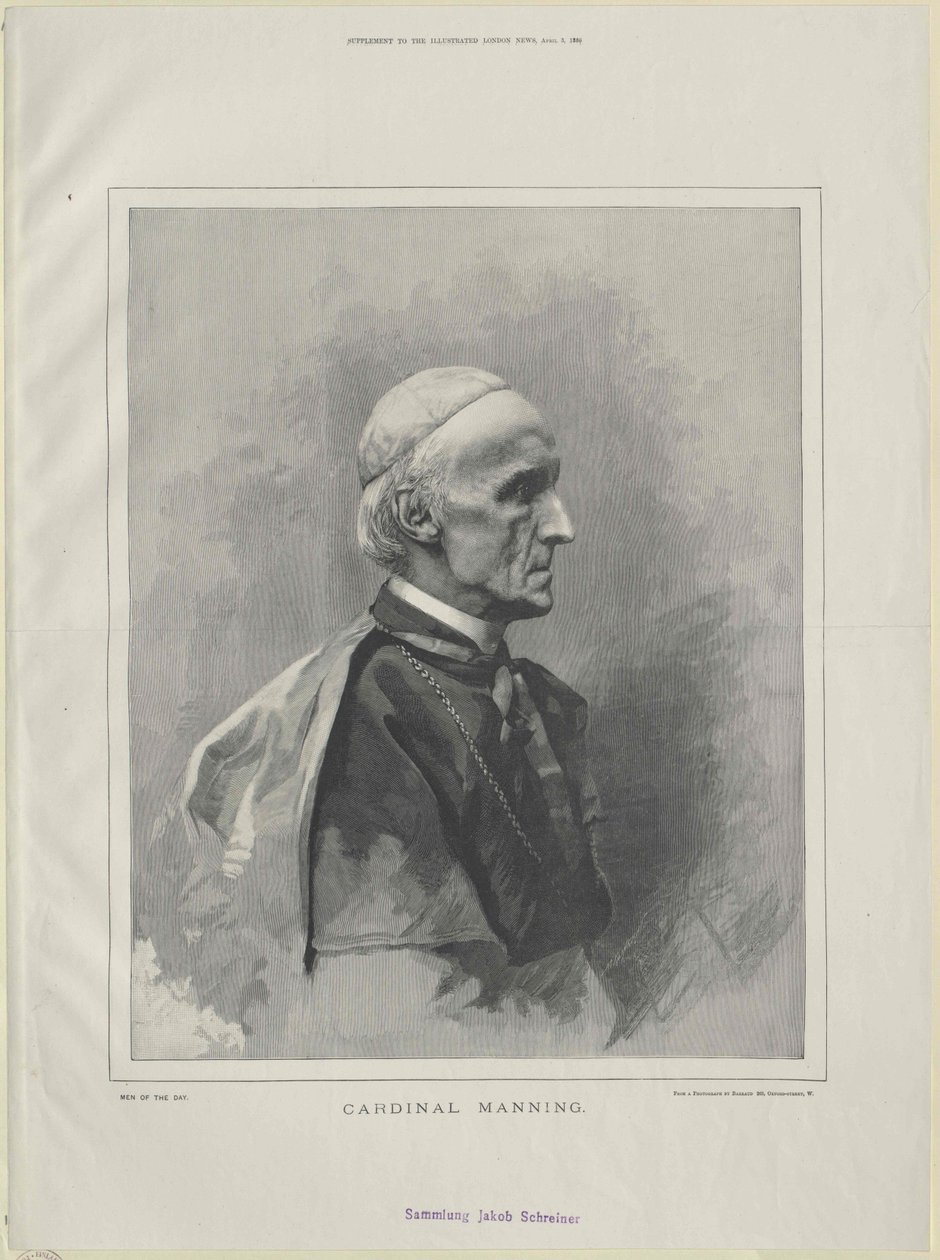 Henry Edward Manning av Artist Unknown