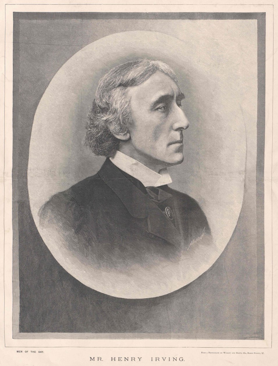 Henry Irving av Artist Unknown