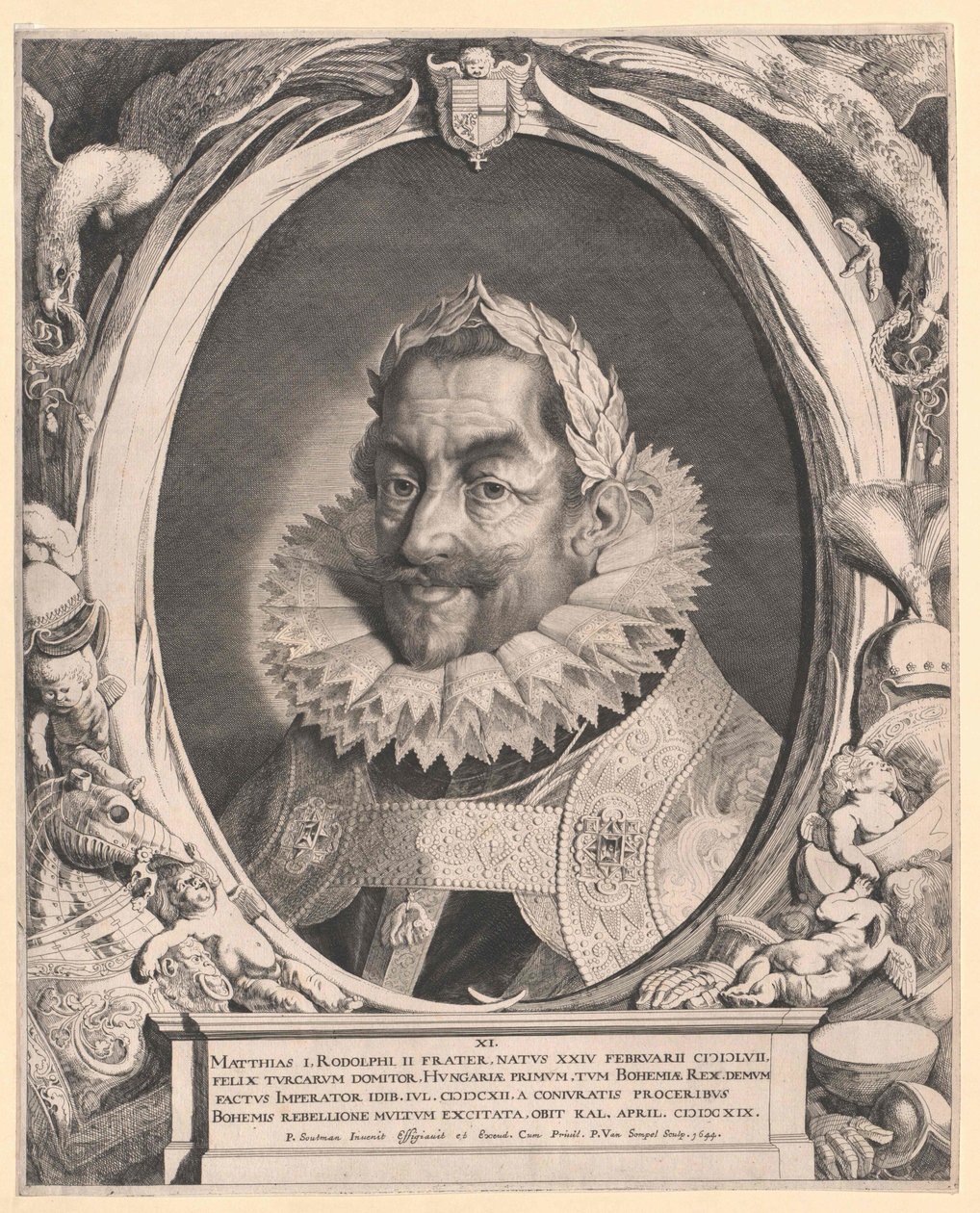 Tysk-romerske kejsaren Matteus I av Artist Unknown