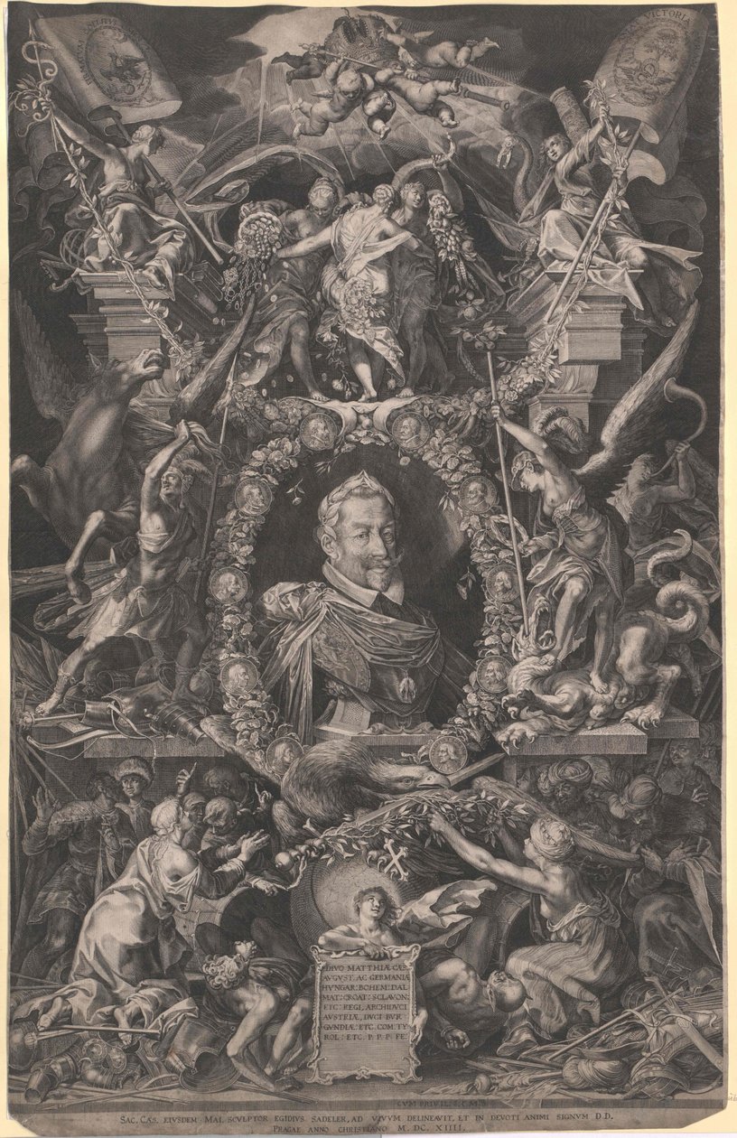 Tysk-romerske kejsaren Matteus I av Artist Unknown