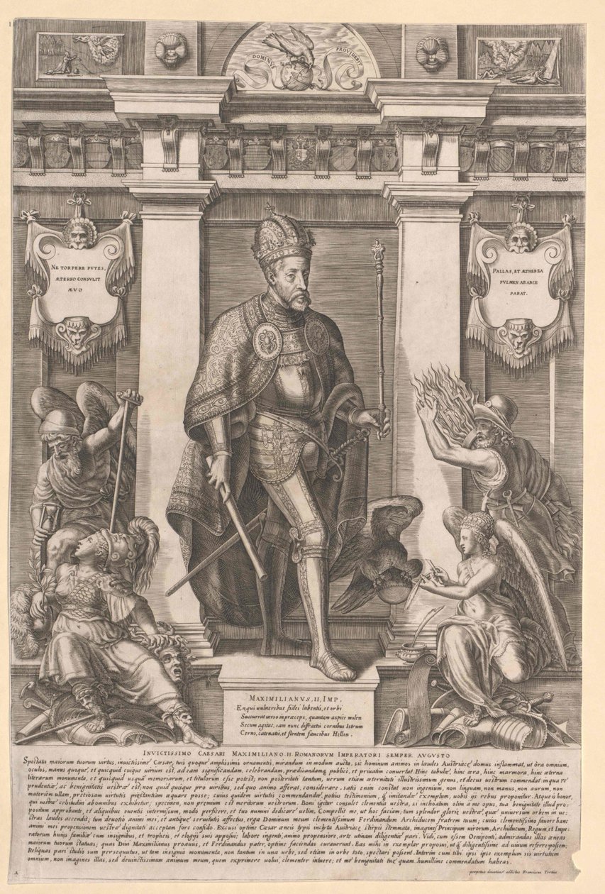 Tysk-romerska kejsaren Maximilian II av Artist Unknown