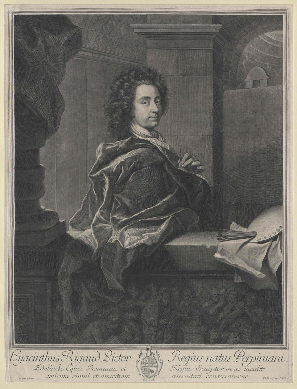 Hyacinthe Rigaud av Artist Unknown