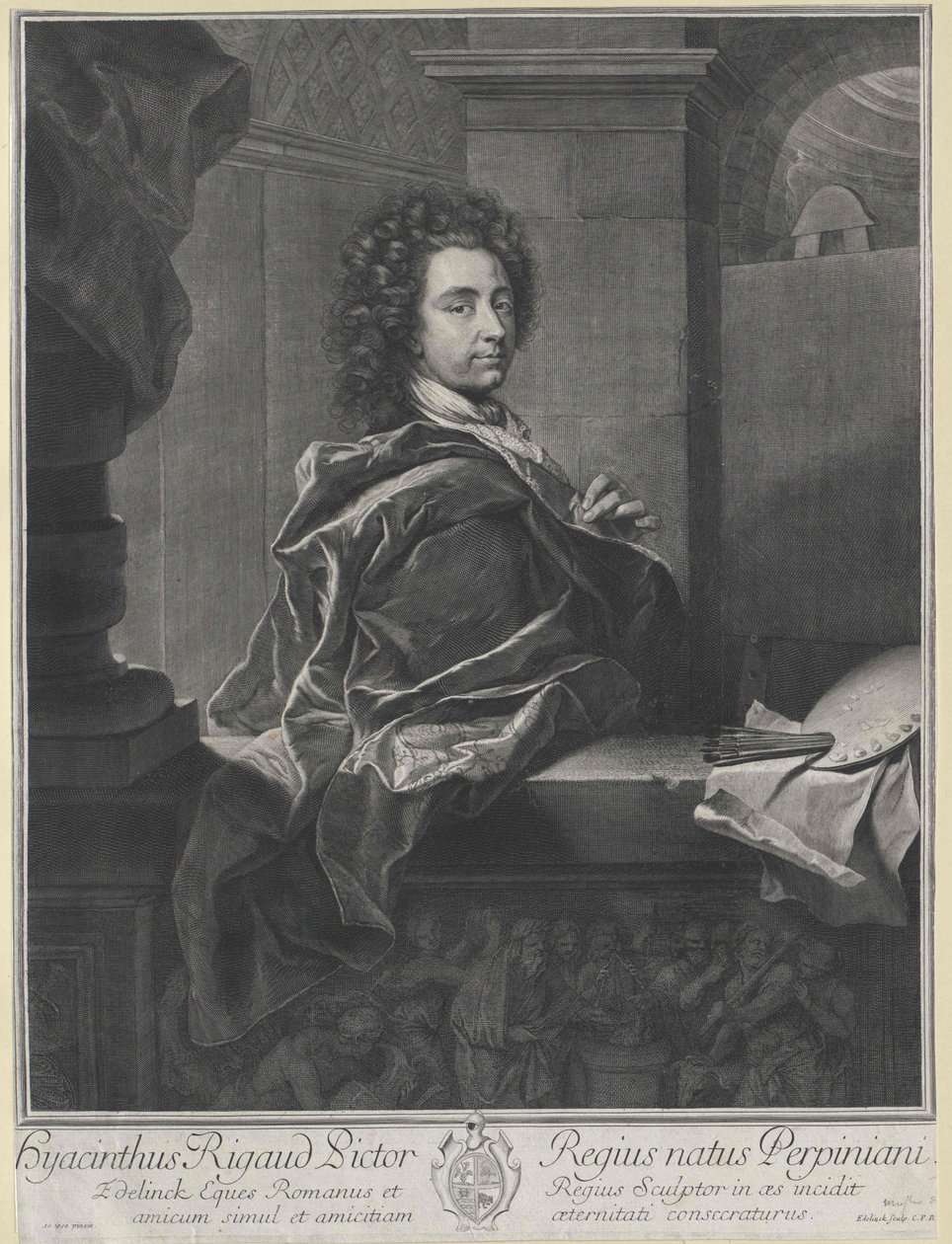 Hyacinthe Rigaud av Artist Unknown