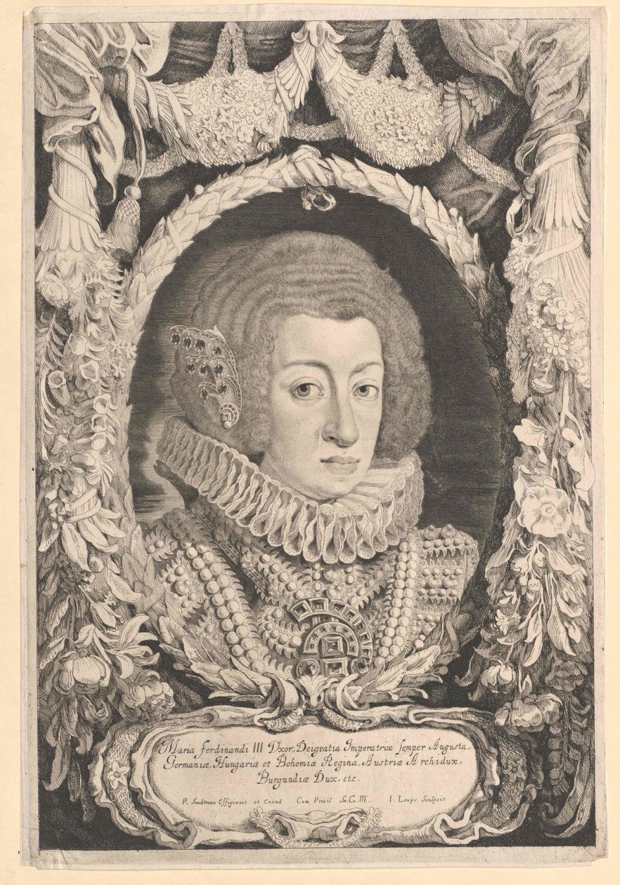 Infanta av Spanien Maria Anna av Artist Unknown