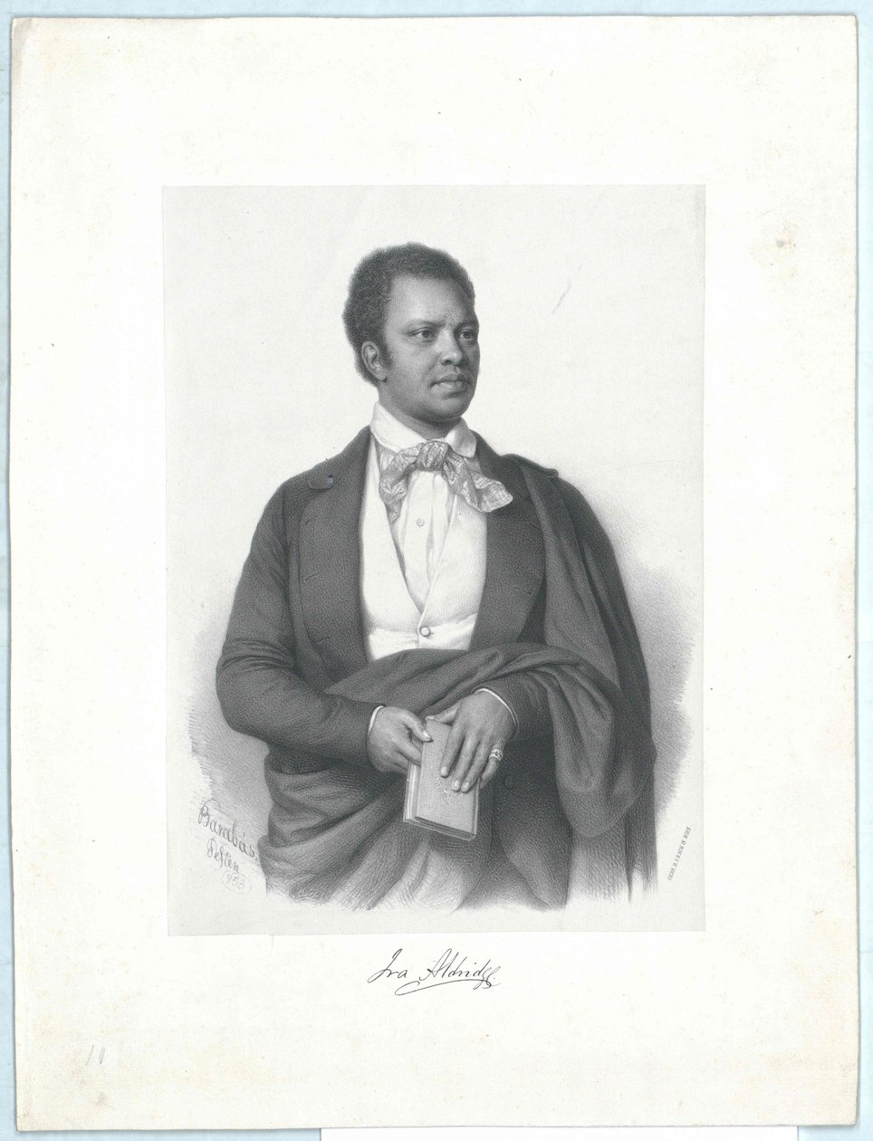 Ira Frederick Aldridge av Artist Unknown