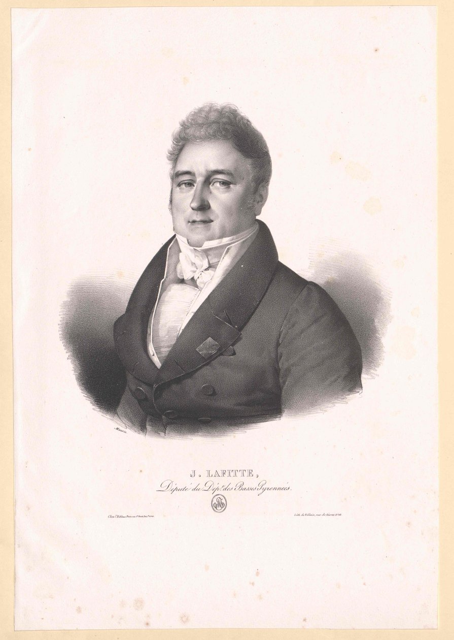 Jacques Lafitte av Artist Unknown