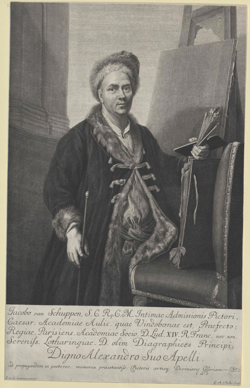 Jakob van Schuppen av Artist Unknown
