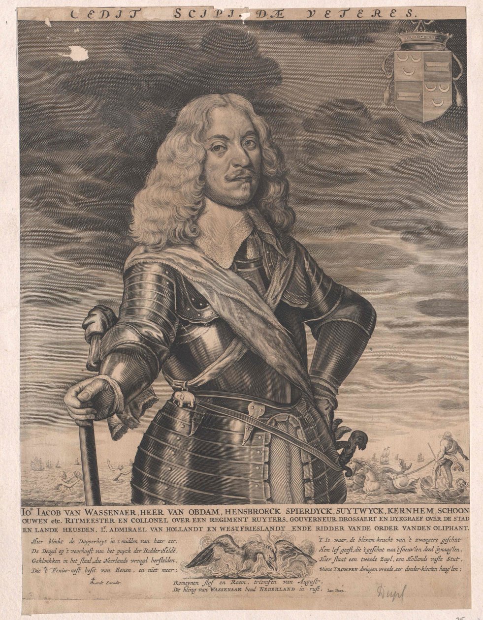 Jakob van Wassenaer-Obdam av Artist Unknown