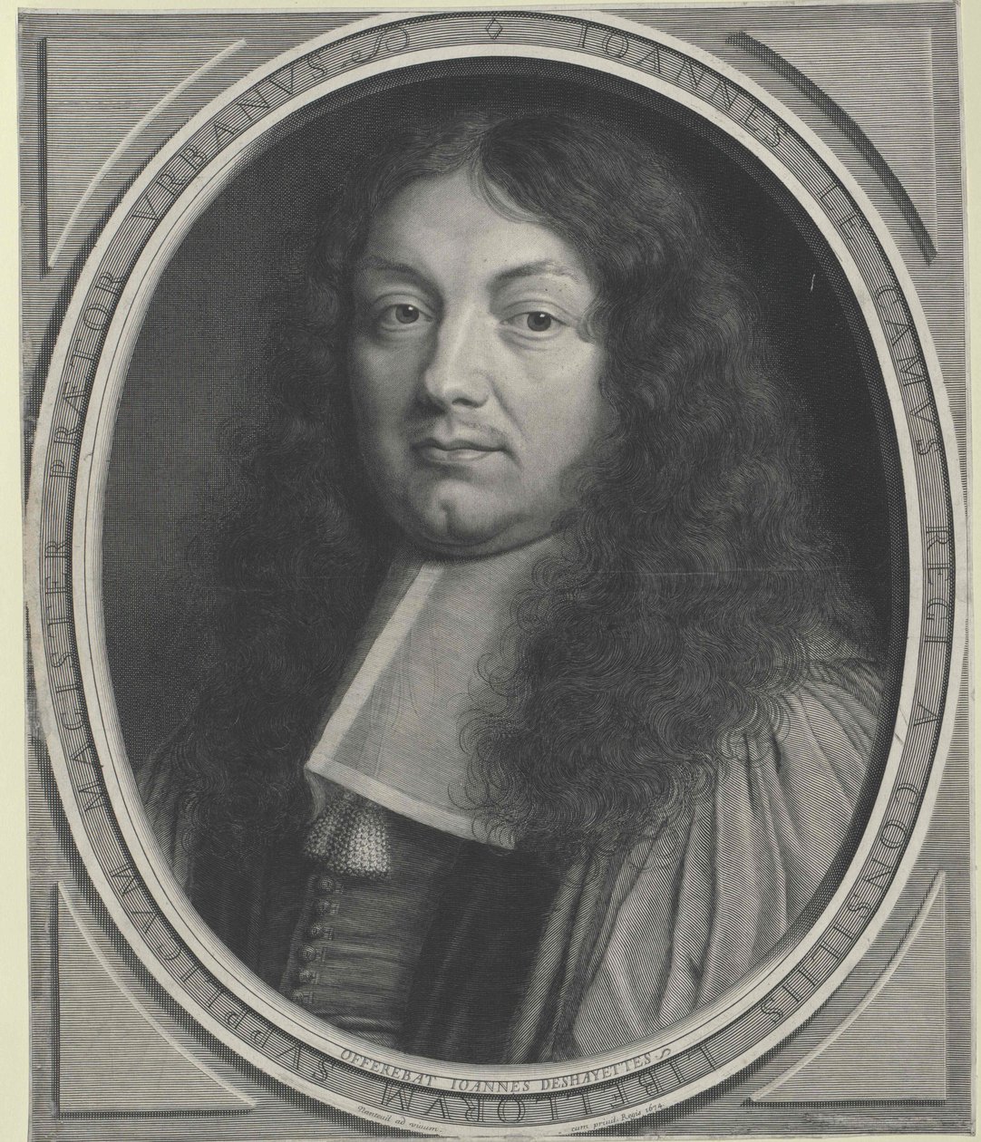 Jean Le Camus (tryck) av Artist Unknown