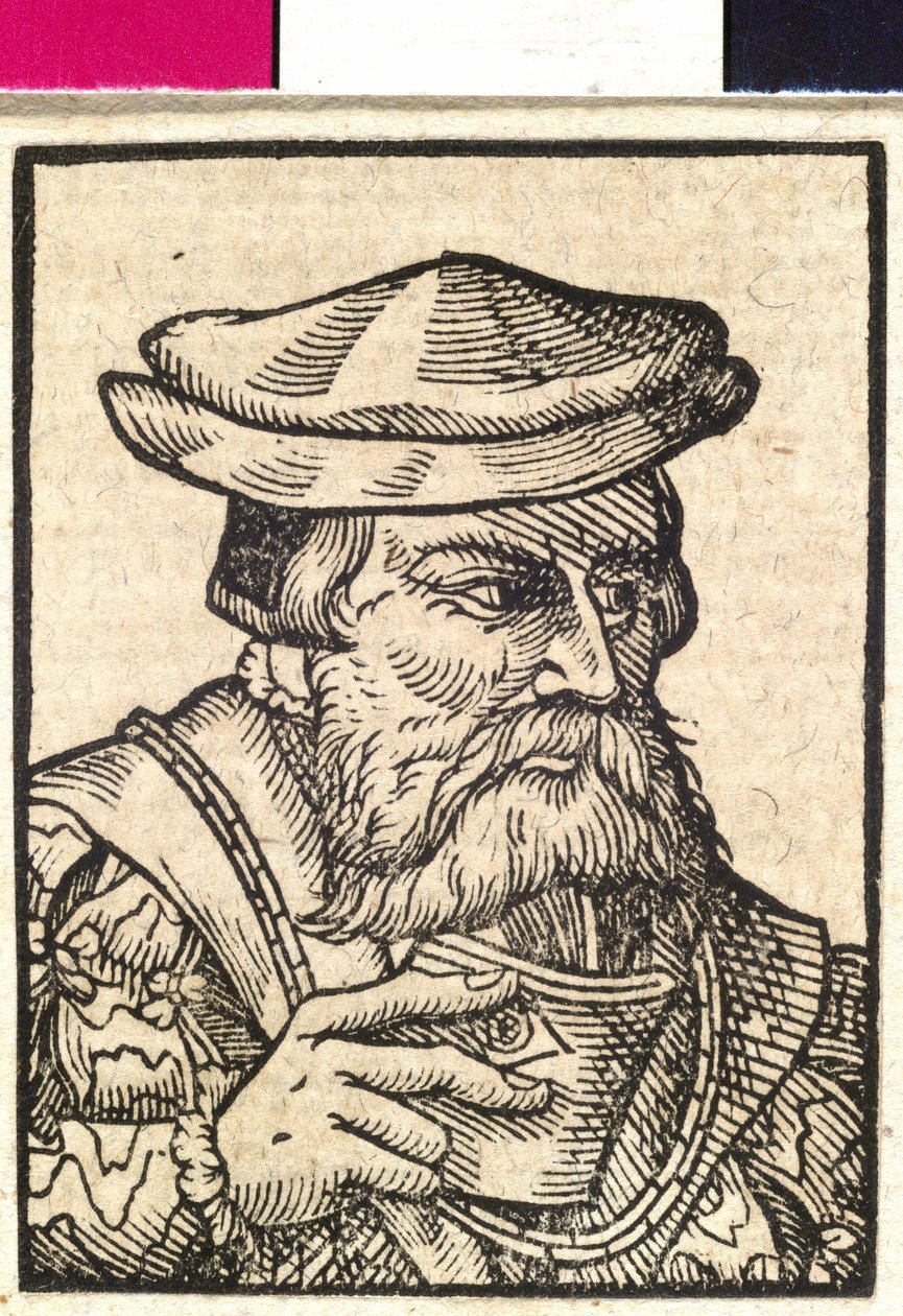 Joachim von Watt (tryck) av Artist Unknown
