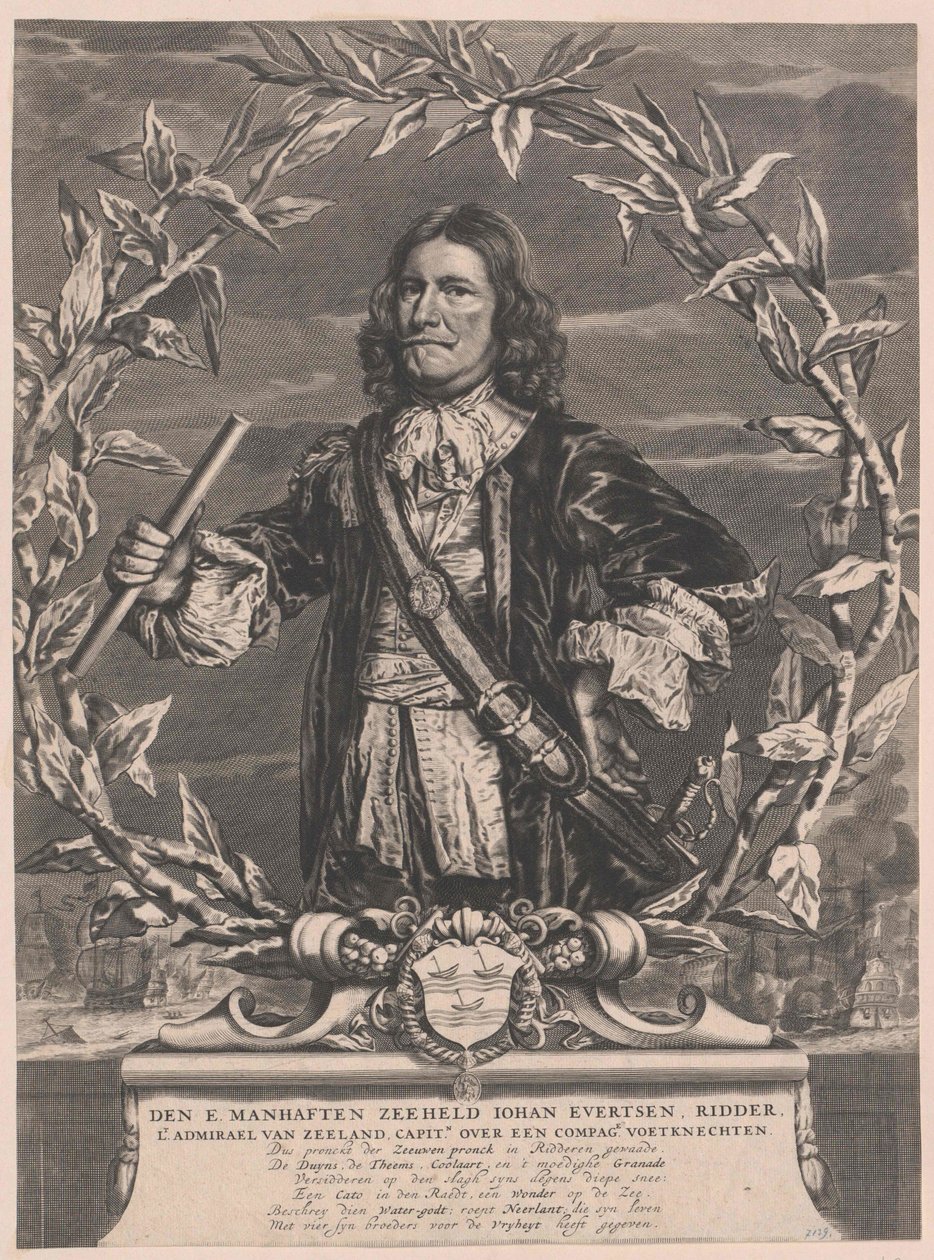 Johan Evertsen av Artist Unknown