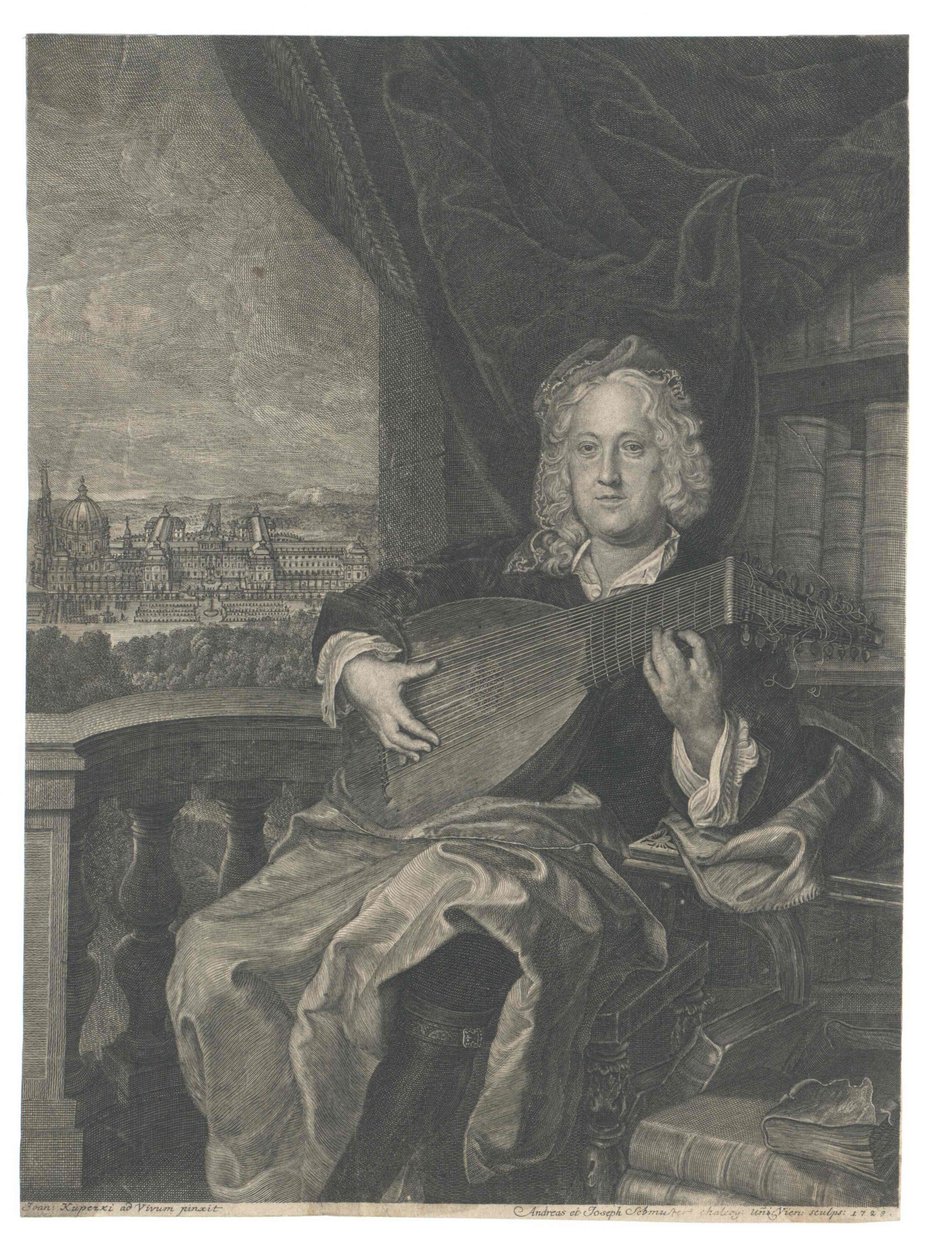 Johann Adam greve von Questenberg av Artist Unknown