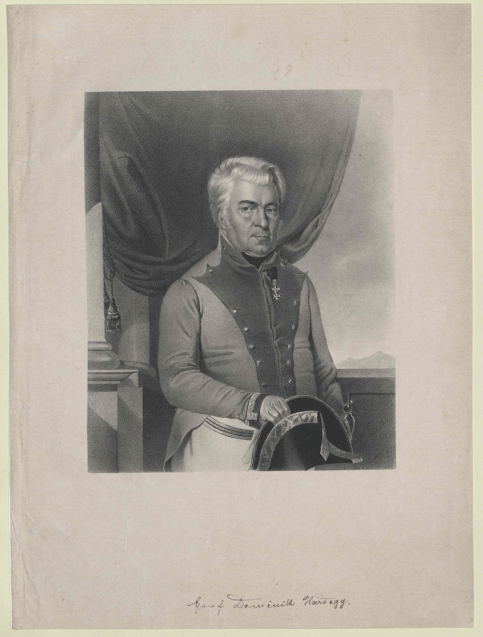 Johann Dominikus greve Hardegg av Artist Unknown
