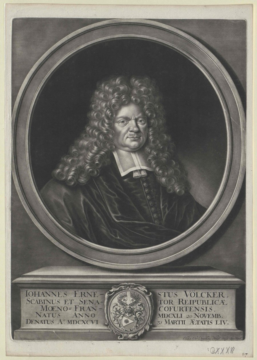 Johann Ernst Voelcker av Artist Unknown