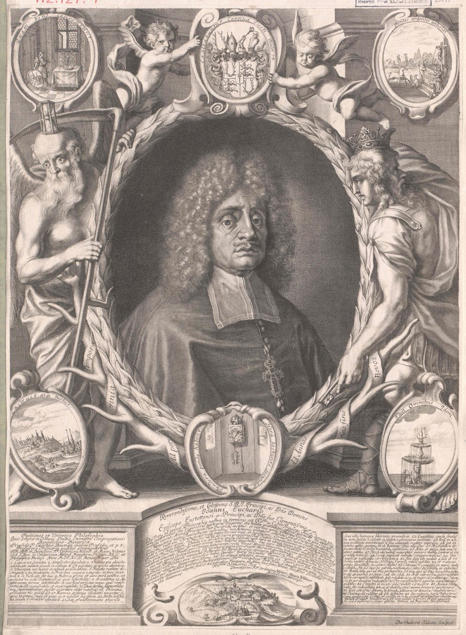 Johann Eucharius Baron Schenk von Castell (tryck) av Artist Unknown