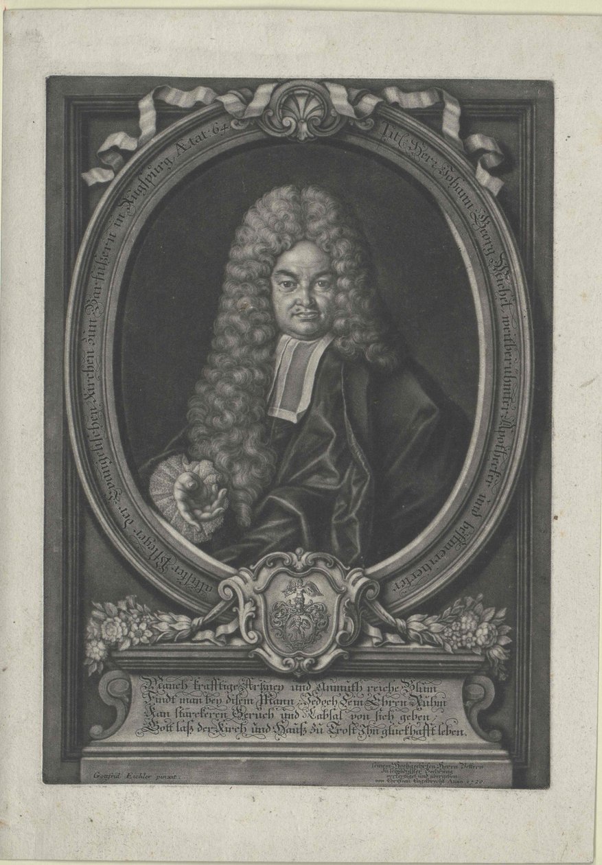 Johann Georg Michel av Artist Unknown
