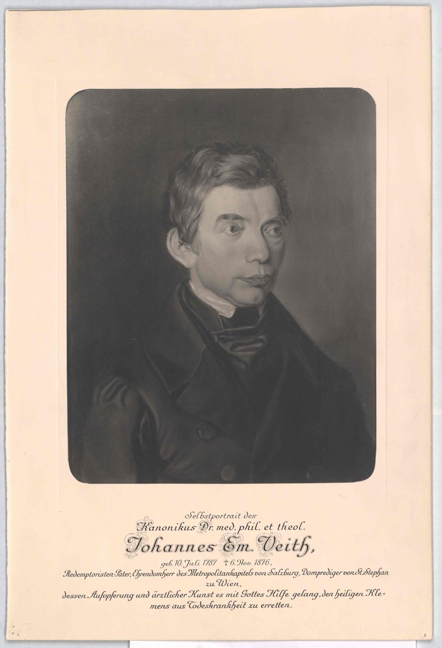 Johann Immanuel Veith av Artist Unknown