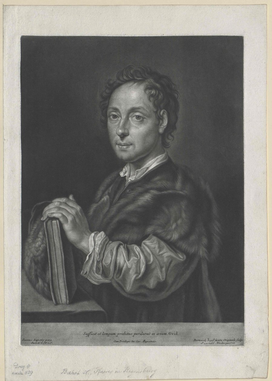 Johann Matthew Barth av Artist Unknown