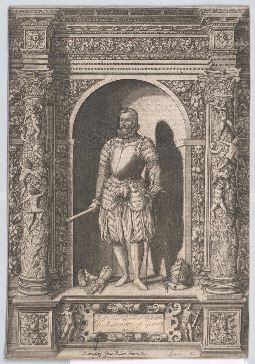 Johannes Ruber zu Buxendorff av Artist Unknown