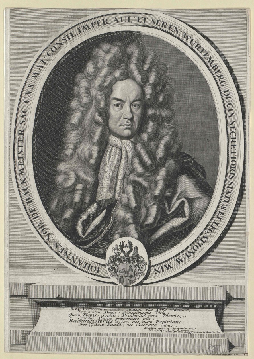 Johannes von Backmeister av Artist Unknown