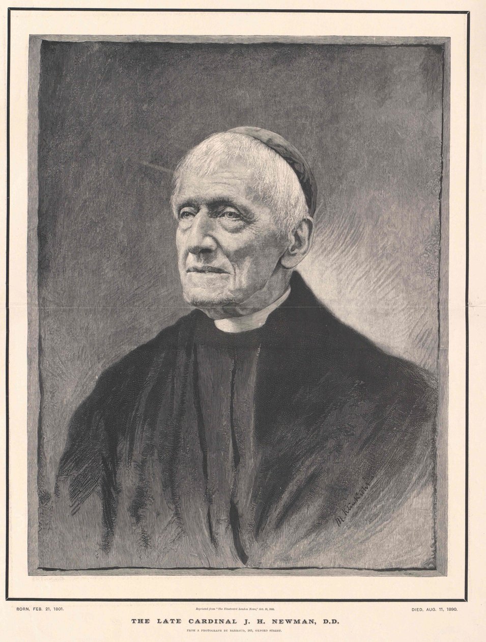 John Henry Newman av Artist Unknown