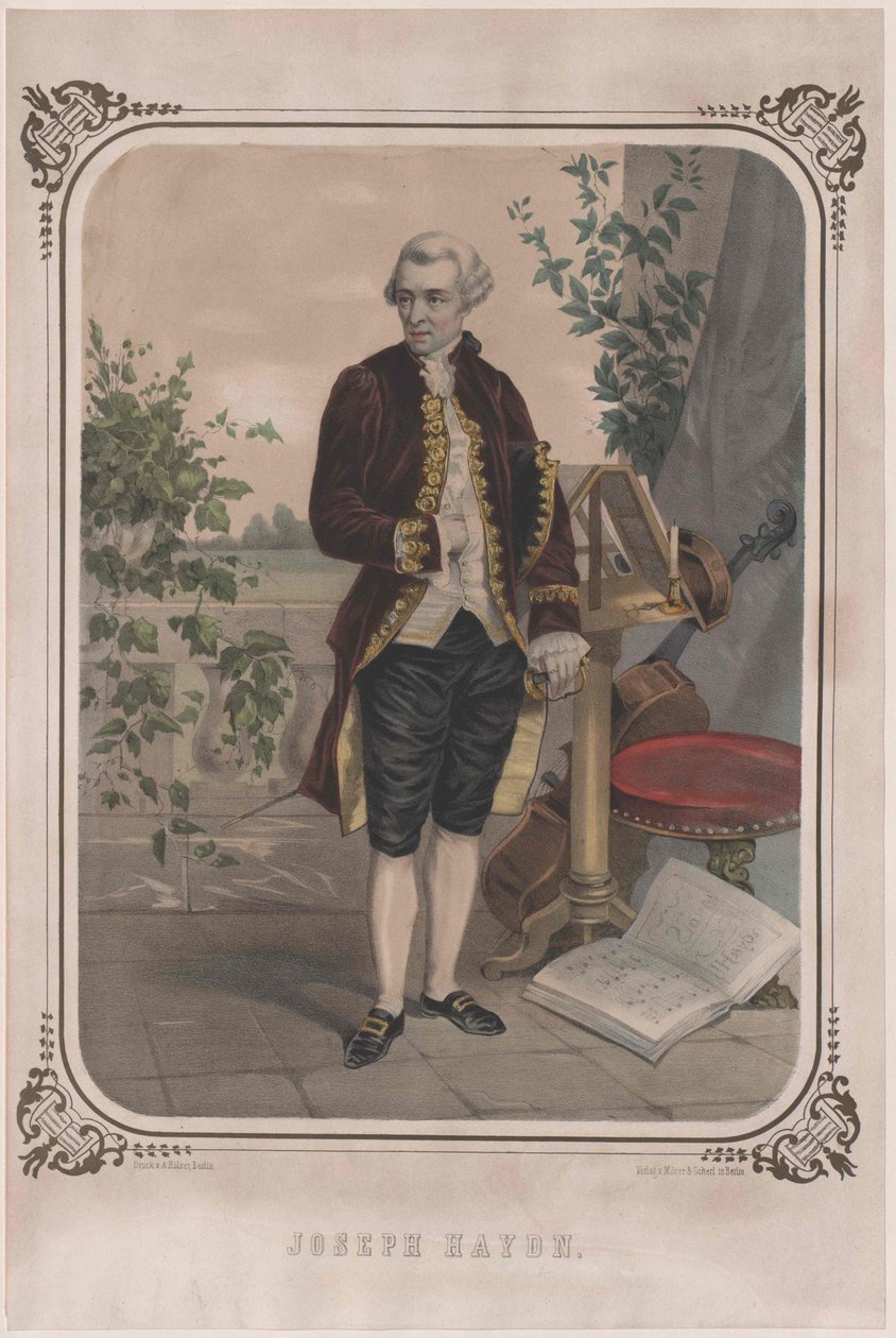 Joseph Haydn av Artist Unknown