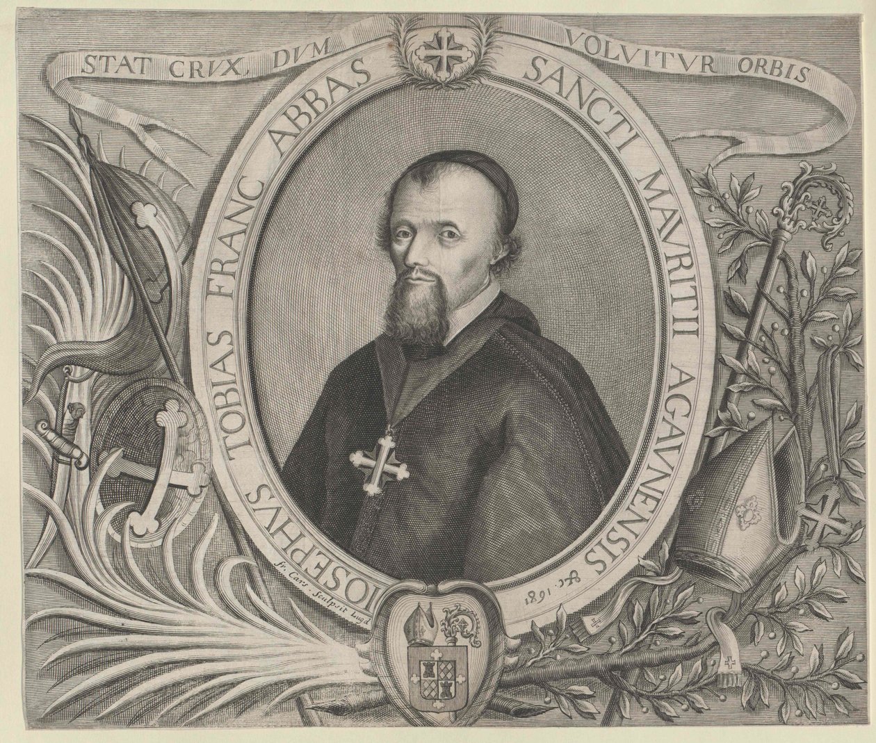 Joseph Tobias Franc av Artist Unknown