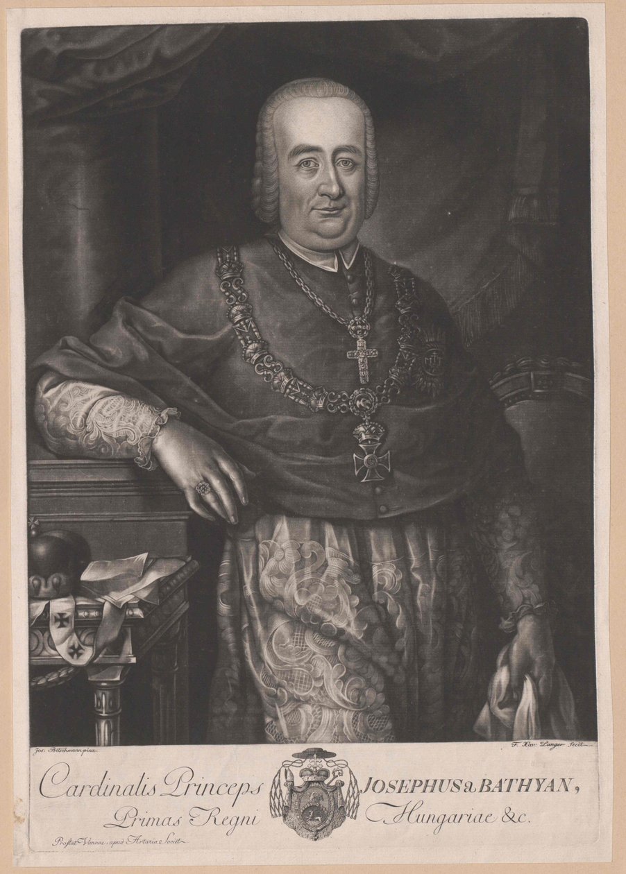 Joseph count Batthyany från Nemet-Ujvar av Artist Unknown