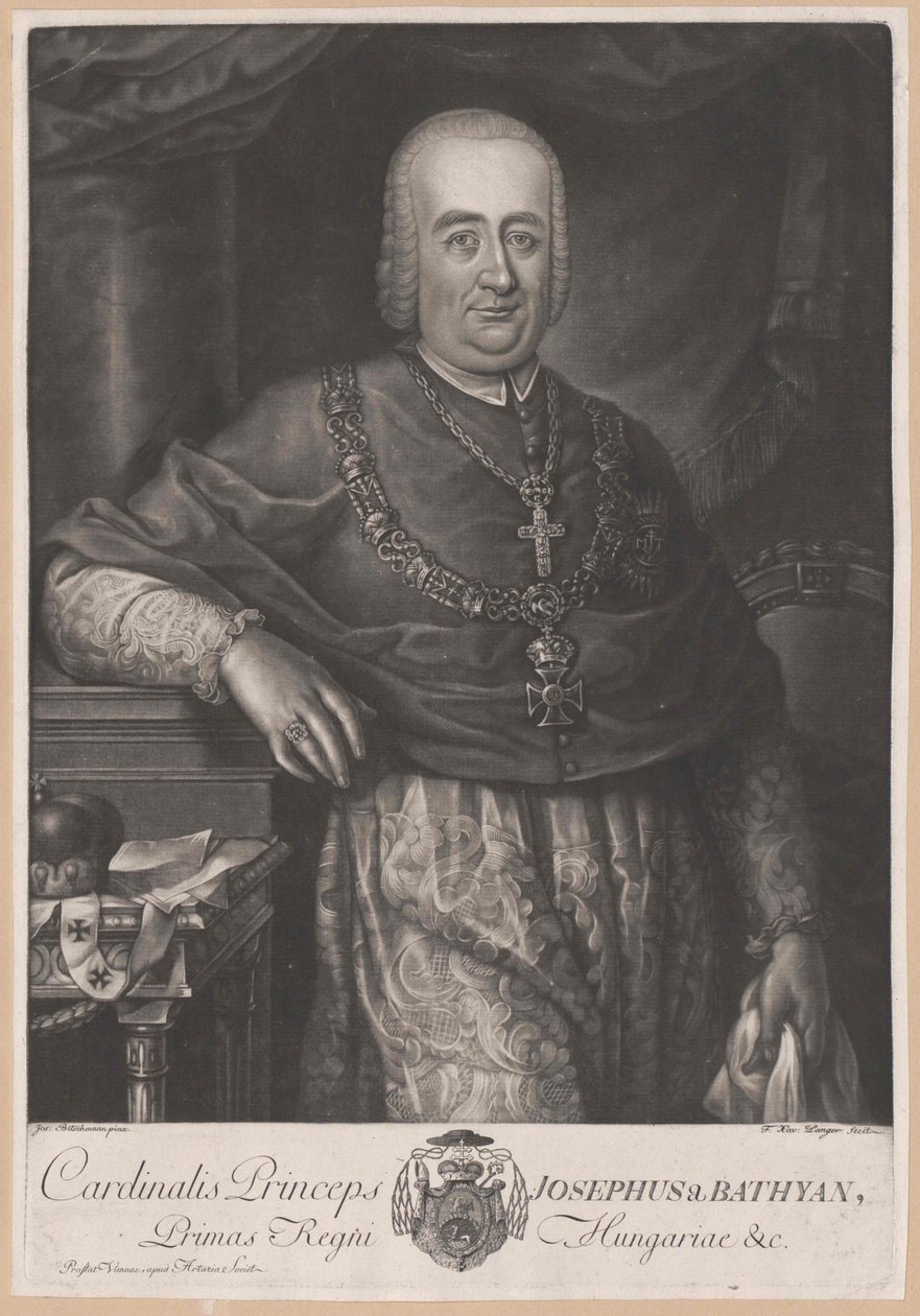 Joseph count Batthyany från Nemet-Ujvar av Artist Unknown